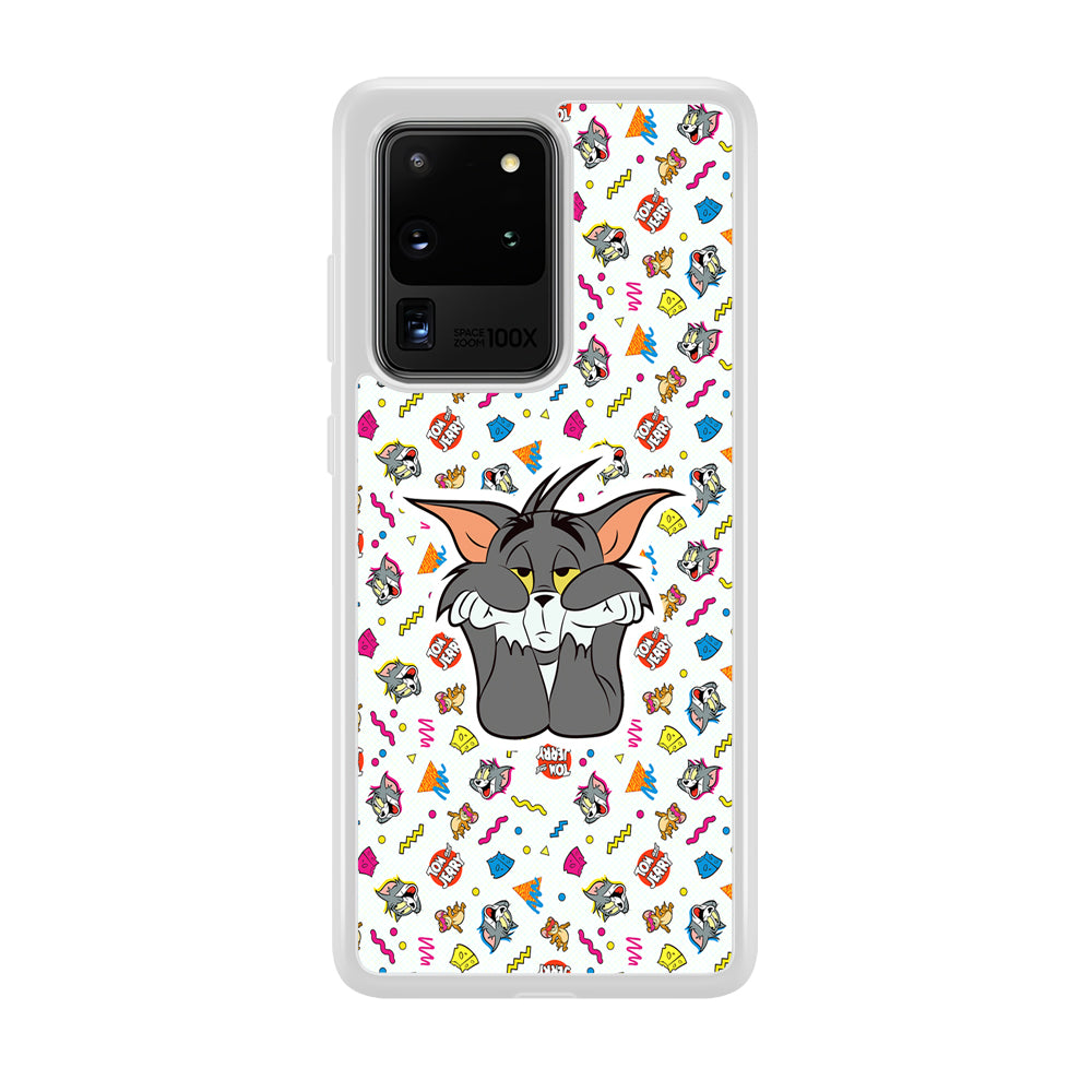 Tom and Jerry Bored Tom Samsung Galaxy S20 Ultra Case