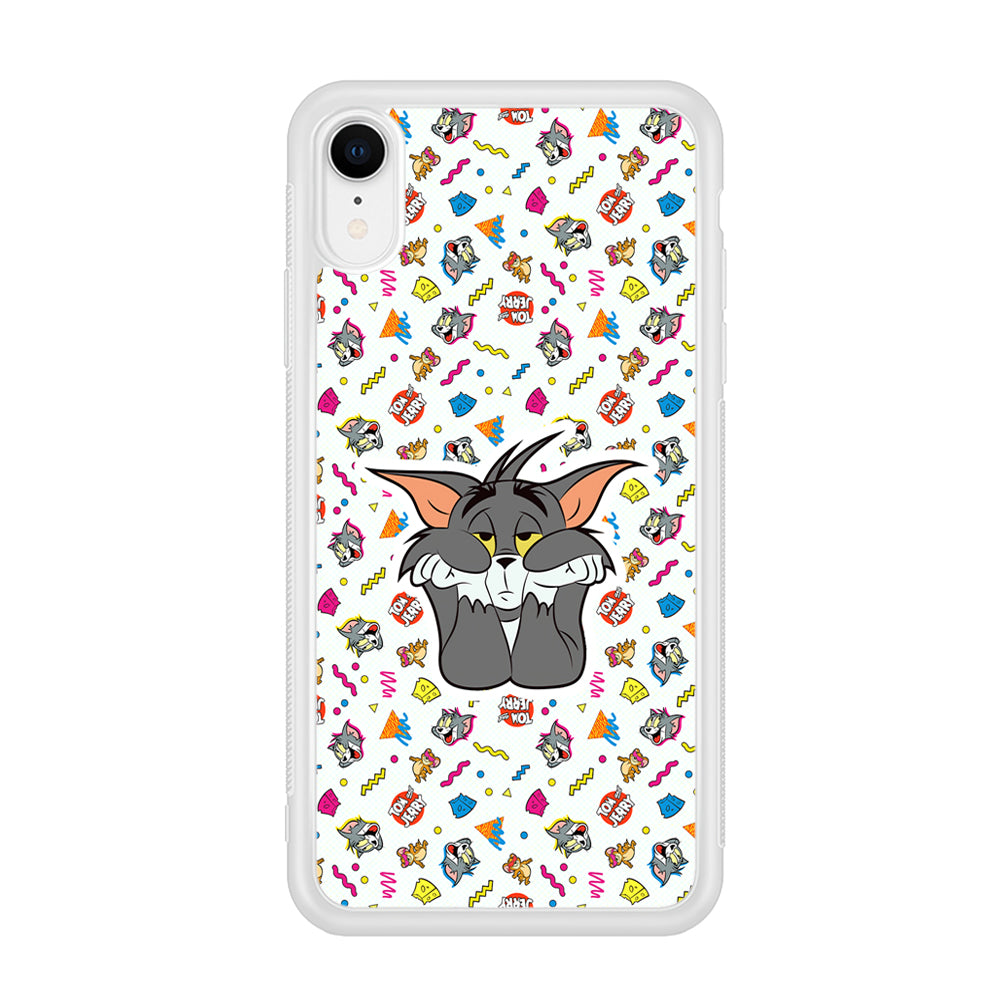 Tom and Jerry Bored Tom iPhone XR Case