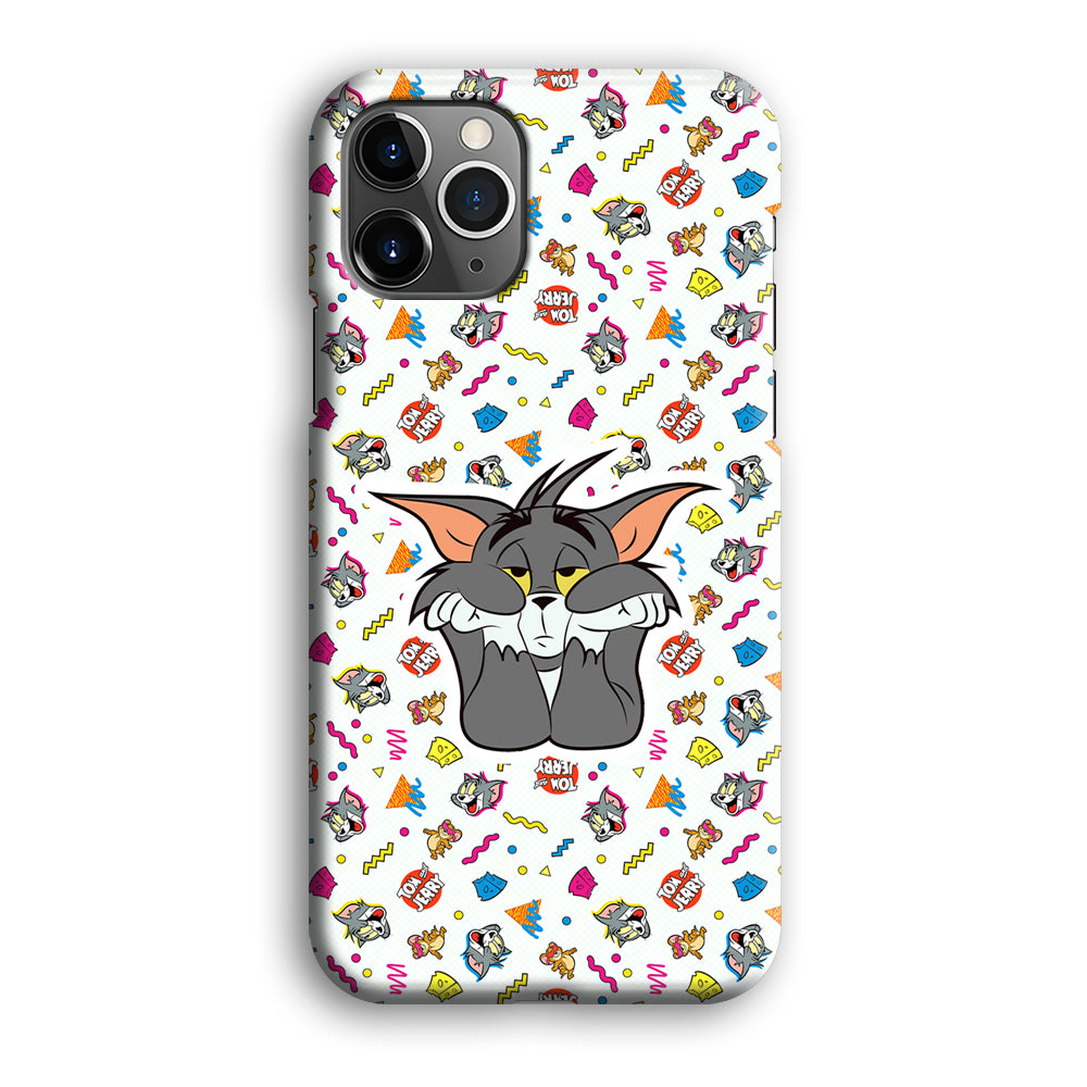 Tom and Jerry Bored Tom iPhone 12 Pro Case