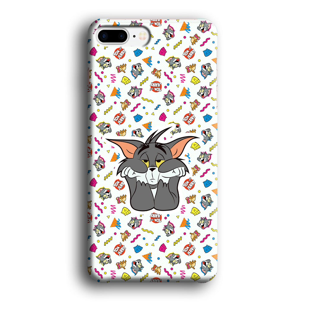 Tom and Jerry Bored Tom iPhone 8 Plus Case