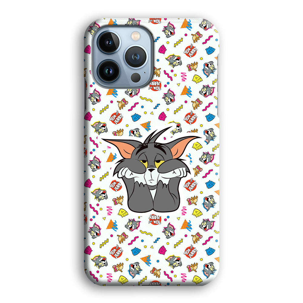 Tom and Jerry Bored Tom iPhone 13 Pro Max Case