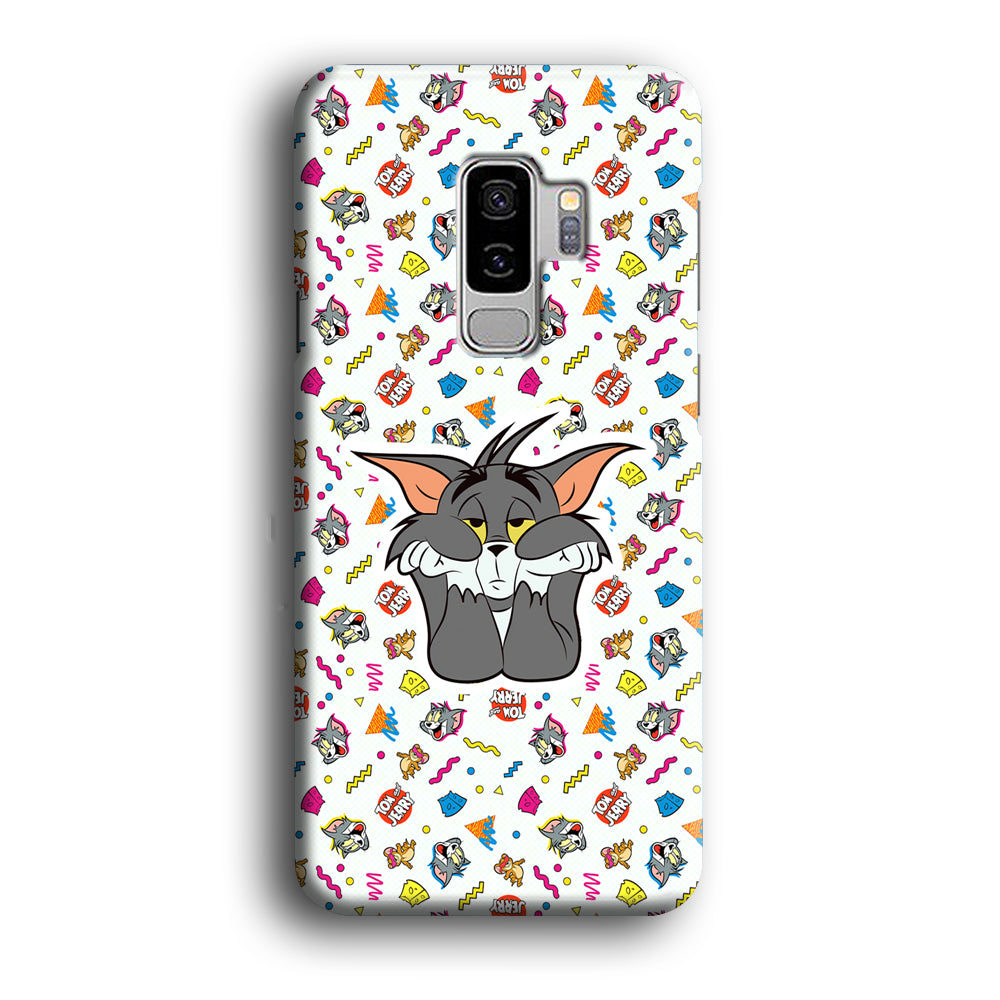 Tom and Jerry Bored Tom Samsung Galaxy S9 Plus Case