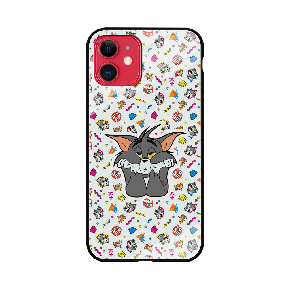 Tom and Jerry Bored Tom iPhone 11 Case