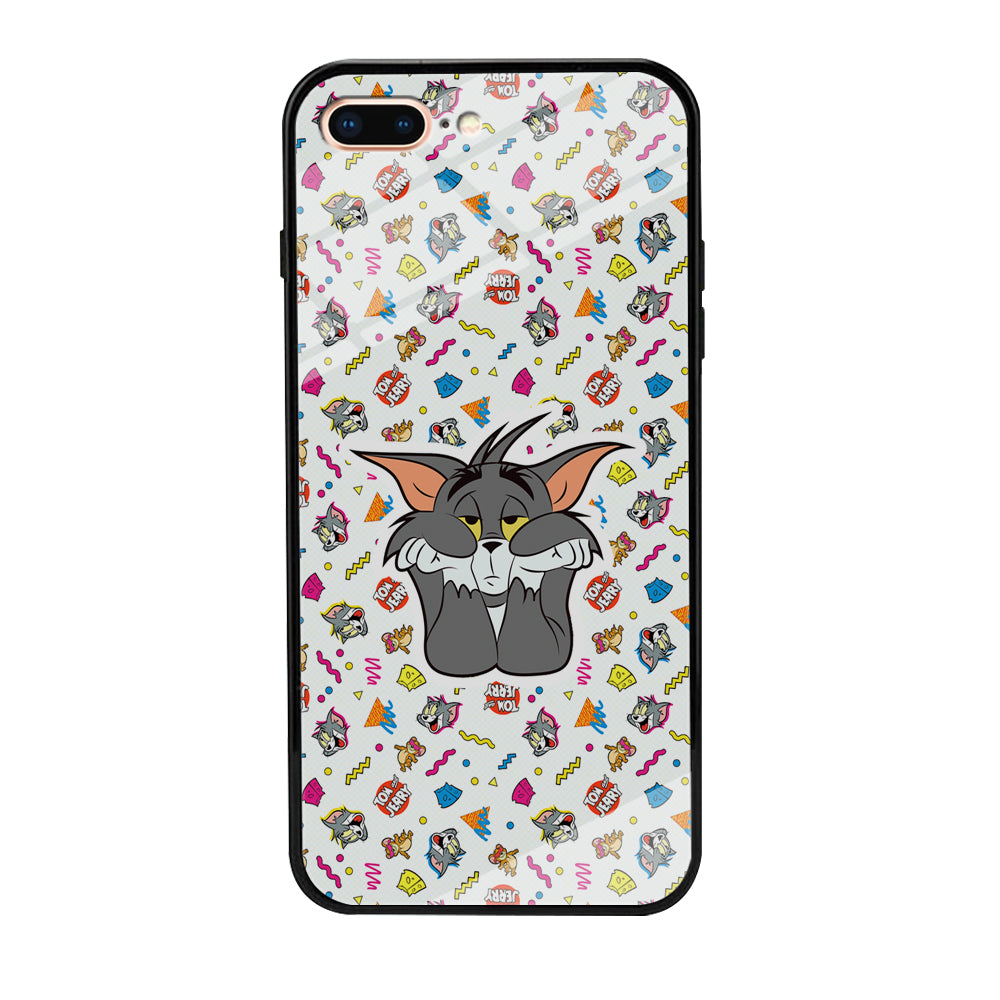 Tom and Jerry Bored Tom iPhone 8 Plus Case