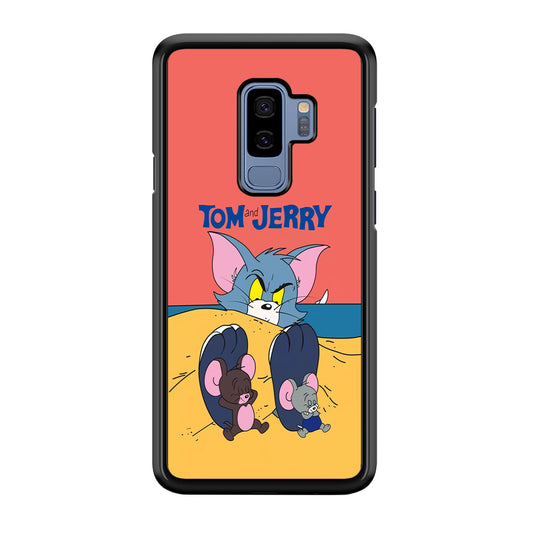 Tom and Jerry Enjoy at The Beach Samsung Galaxy S9 Plus Case