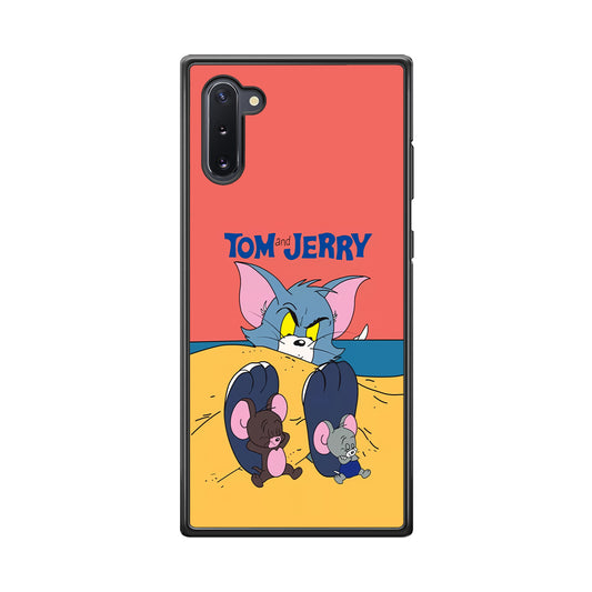 Tom and Jerry Enjoy at The Beach Samsung Galaxy Note 10 Case