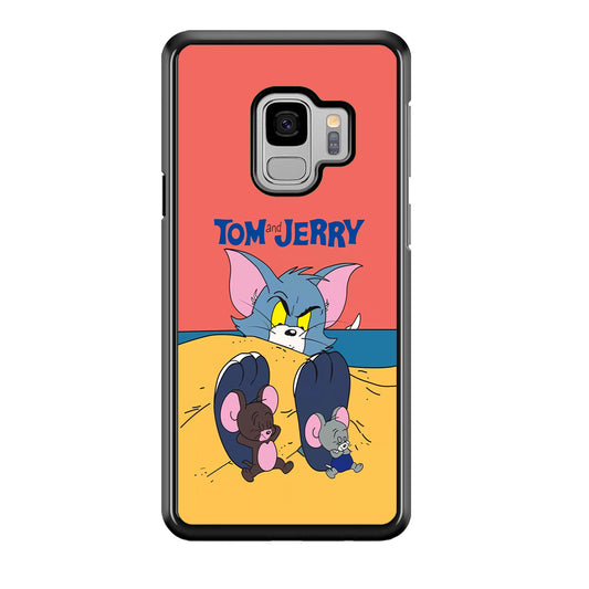 Tom and Jerry Enjoy at The Beach Samsung Galaxy S9 Case