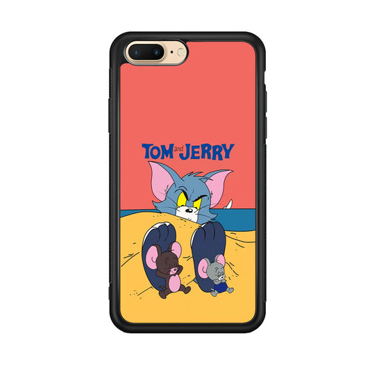 Tom and Jerry Enjoy at The Beach iPhone 7 Plus Case