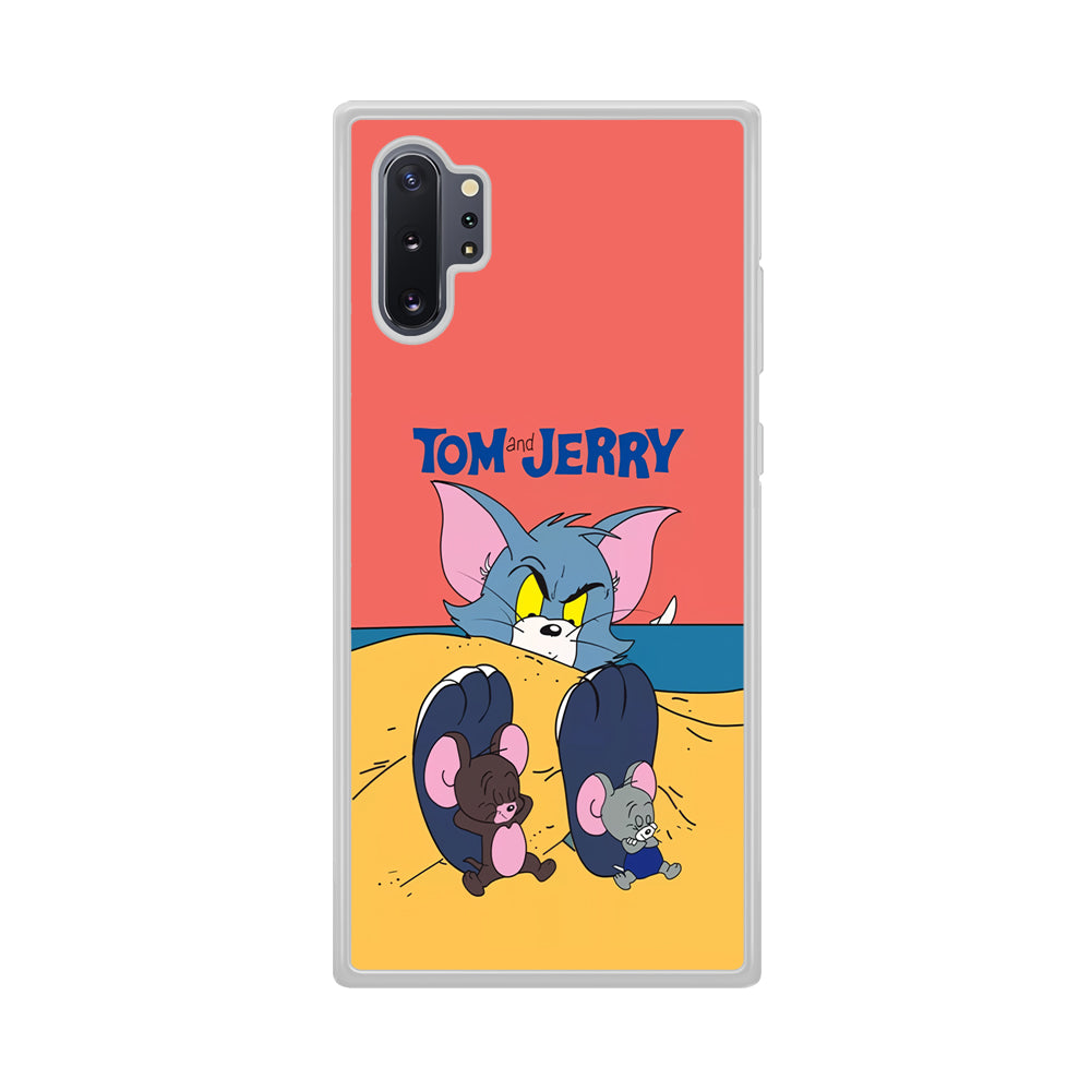 Tom and Jerry Enjoy at The Beach Samsung Galaxy Note 10 Plus Case