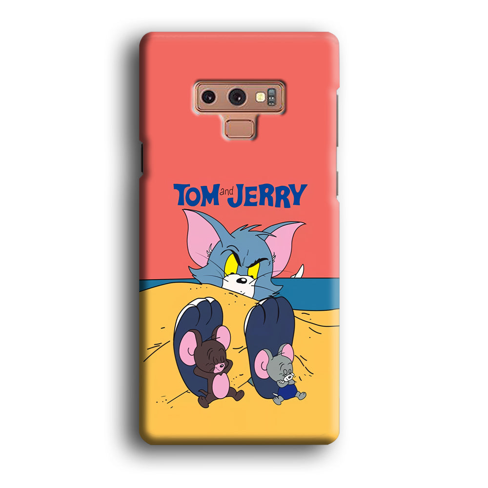 Tom and Jerry Enjoy at The Beach Samsung Galaxy Note 9 Case