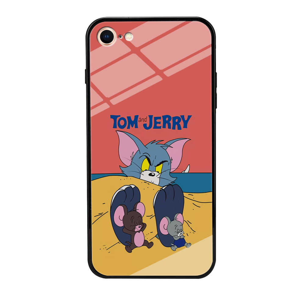 Tom and Jerry Enjoy at The Beach iPhone 7 Case