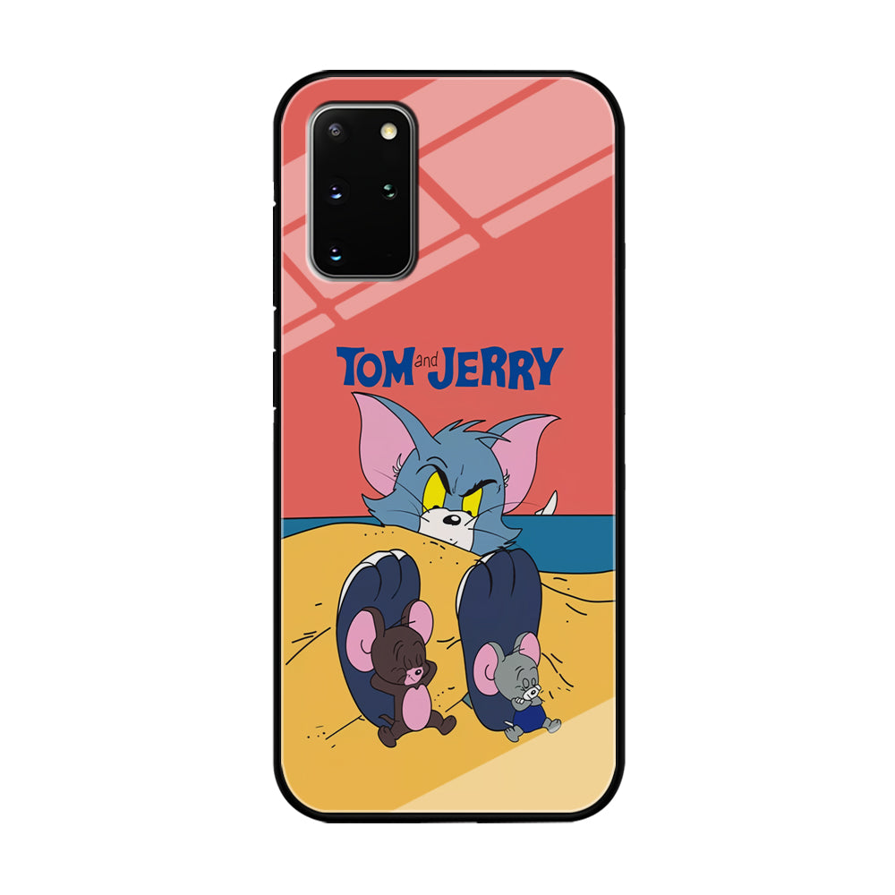 Tom and Jerry Enjoy at The Beach Samsung Galaxy S20 Plus Case