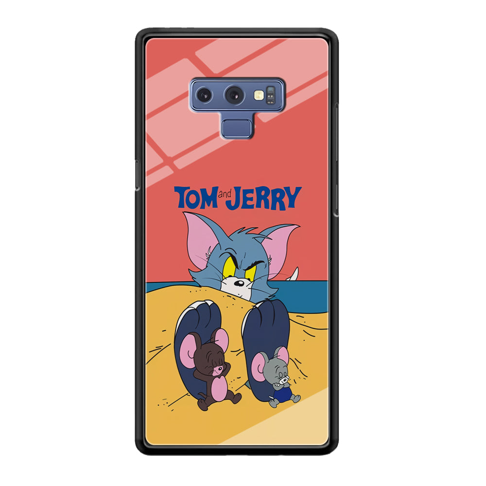 Tom and Jerry Enjoy at The Beach Samsung Galaxy Note 9 Case