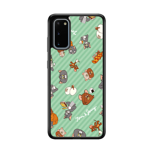 Tom and Jerry Food Imagination Samsung Galaxy S20 Case