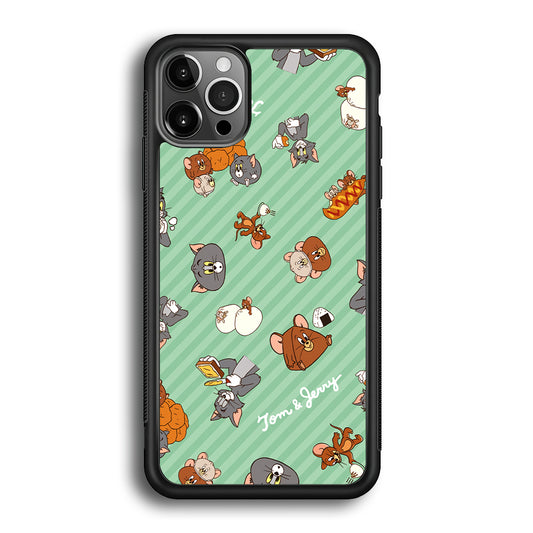 Tom and Jerry Food Imagination iPhone 12 Pro Case