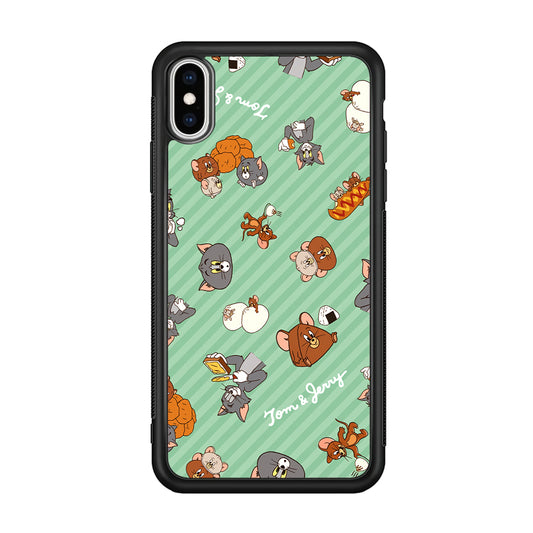Tom and Jerry Food Imagination iPhone XS Case