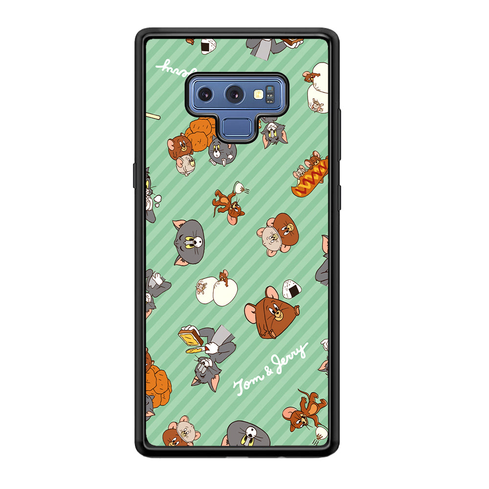 Tom and Jerry Food Imagination Samsung Galaxy Note 9 Case
