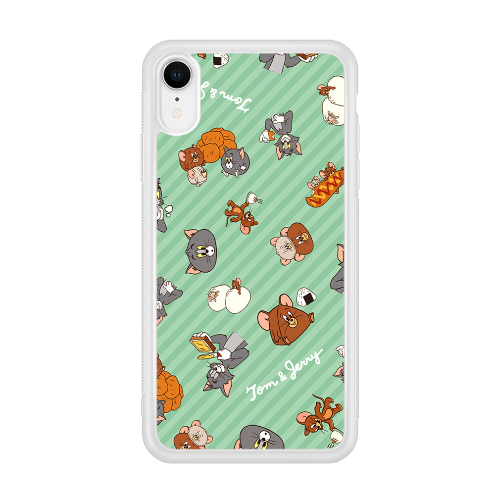 Tom and Jerry Food Imagination iPhone XR Case