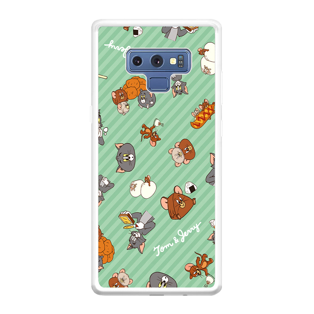 Tom and Jerry Food Imagination Samsung Galaxy Note 9 Case