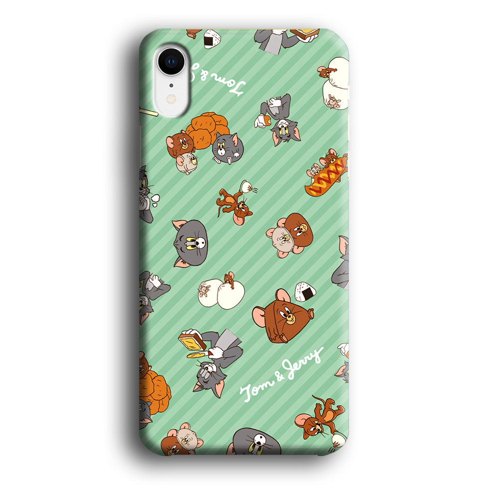 Tom and Jerry Food Imagination iPhone XR Case