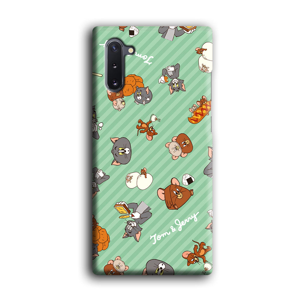 Tom and Jerry Food Imagination Samsung Galaxy Note 10 Case