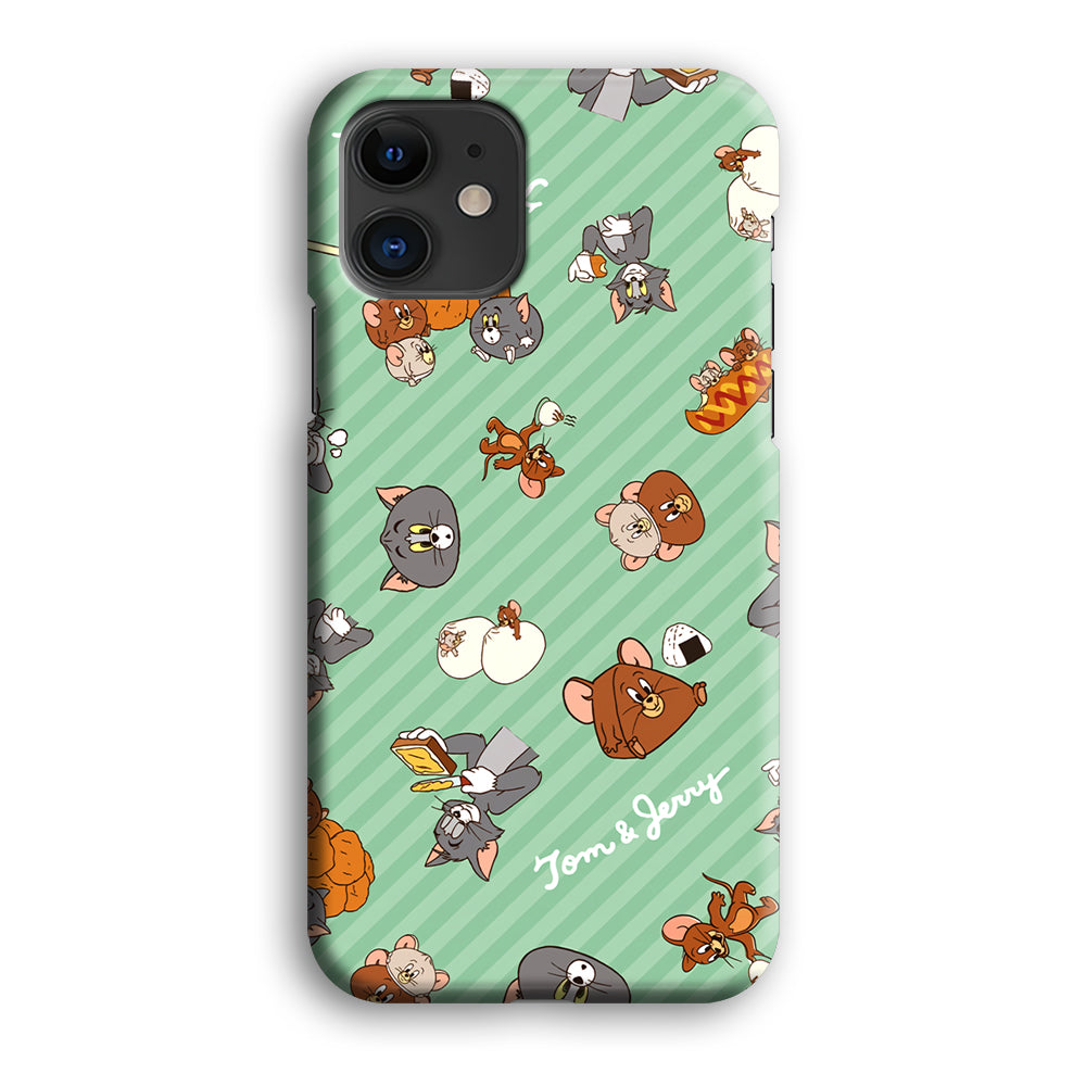 Tom and Jerry Food Imagination iPhone 12 Case