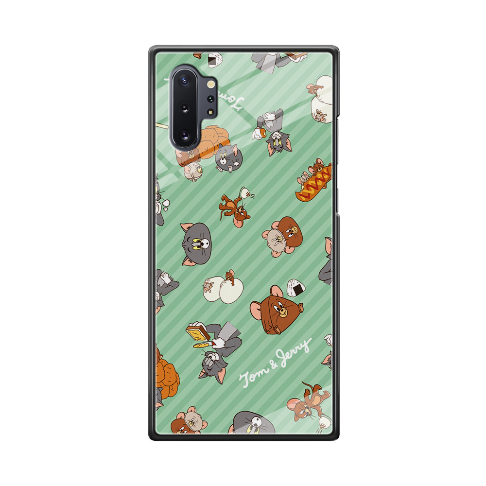 Tom and Jerry Food Imagination Samsung Galaxy Note 10 Plus Case