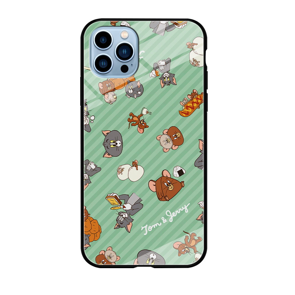Tom and Jerry Food Imagination iPhone 12 Pro Max Case