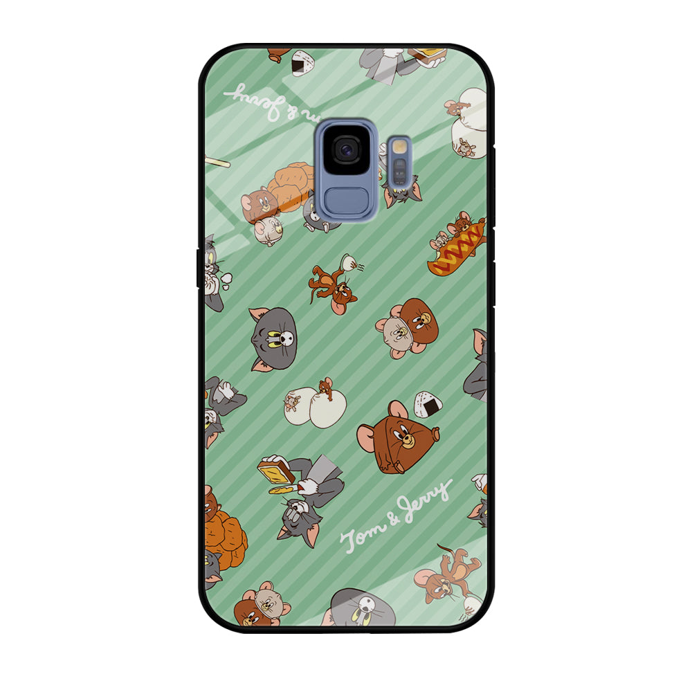 Tom and Jerry Food Imagination Samsung Galaxy S9 Case