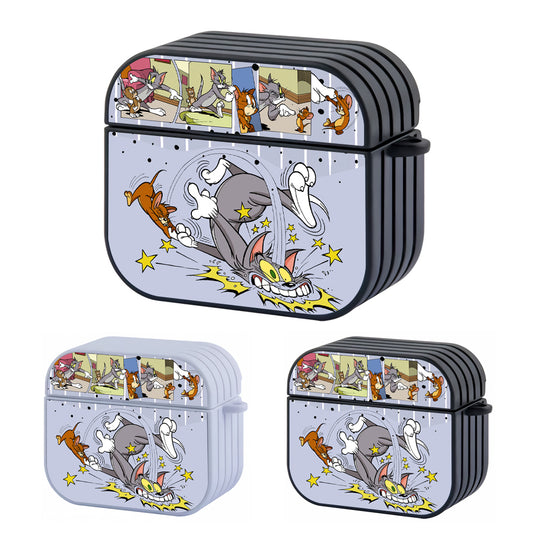 Tom and Jerry Winner on All Sides Hard Plastic Case Cover For Apple Airpods 3