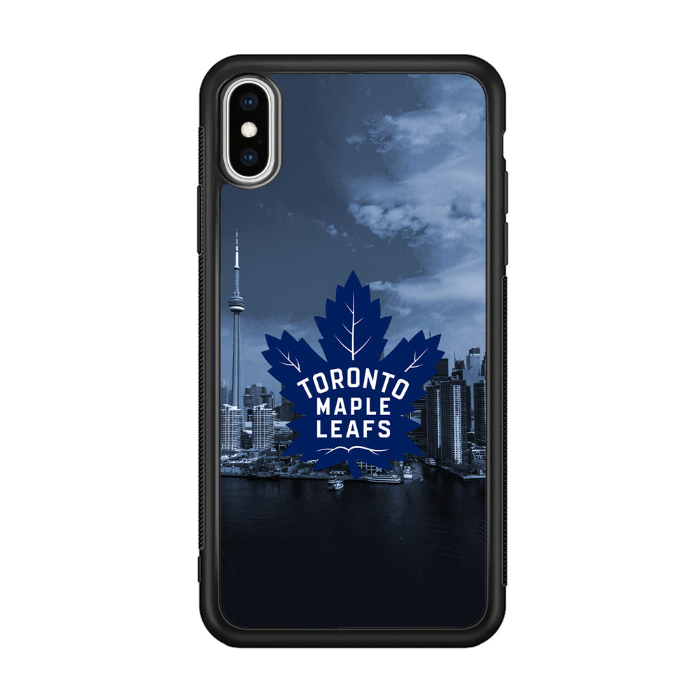 Toronto Maple Leafs Bluish Town iPhone XS Case