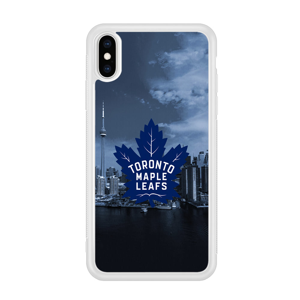 Toronto Maple Leafs Bluish Town iPhone X Case