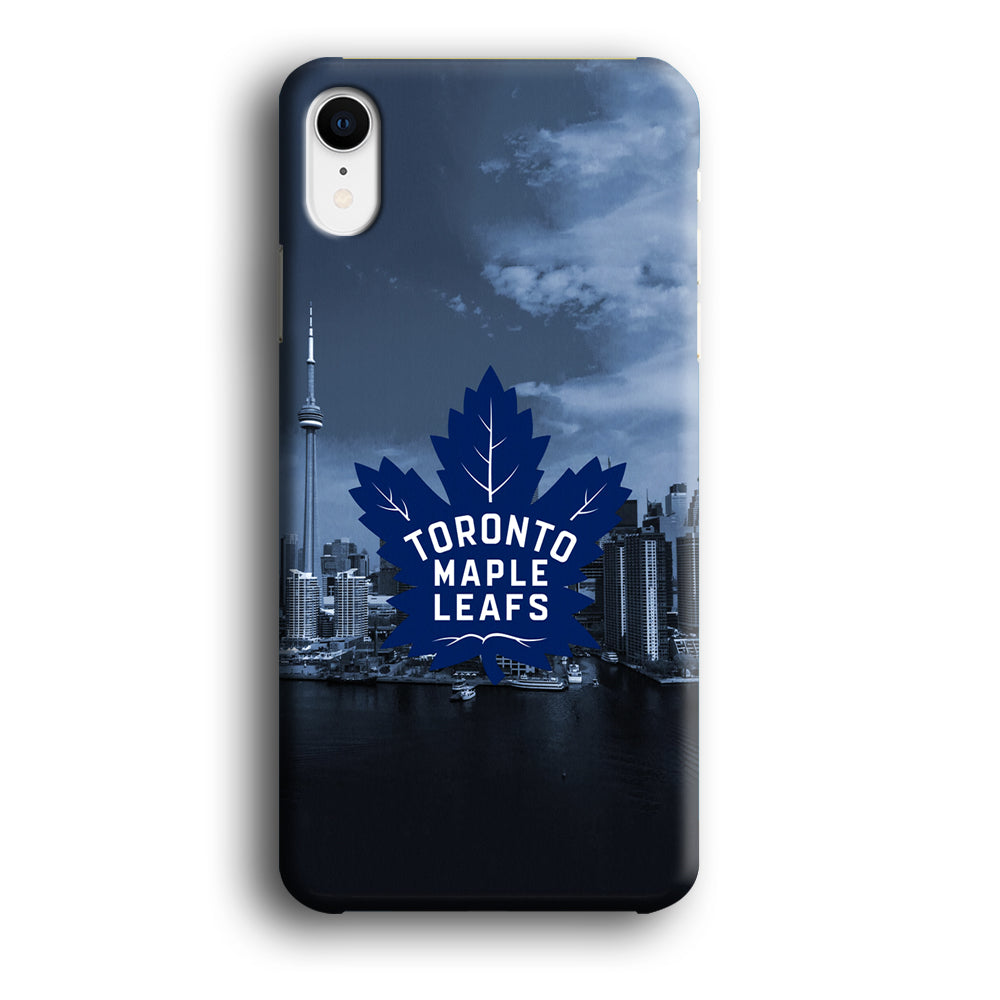 Toronto Maple Leafs Bluish Town iPhone XR Case