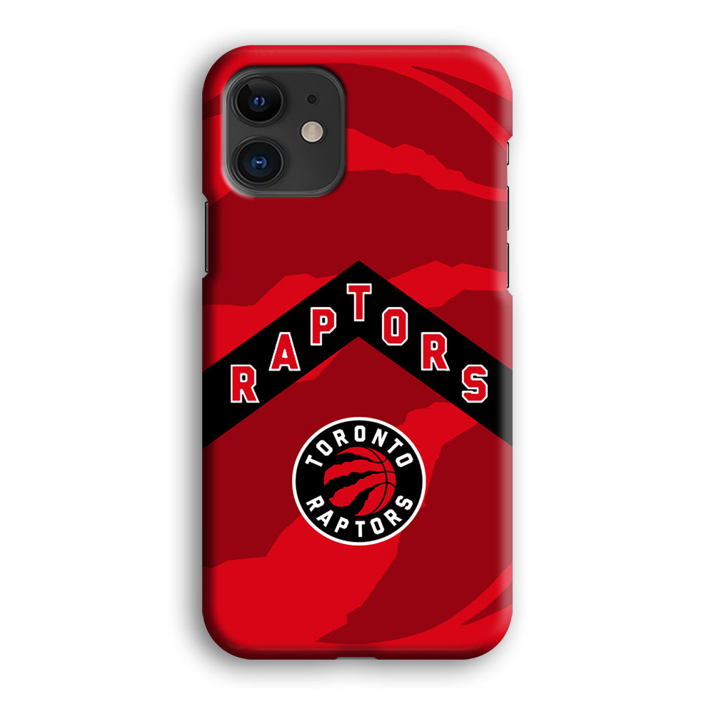 Toronto Raptors Black Triangle iPhone 12 Case