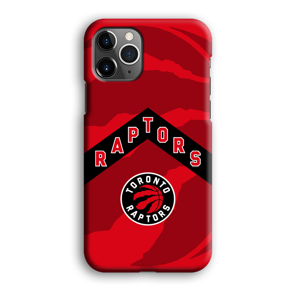 Toronto Raptors Black Triangle iPhone 12 Pro Case