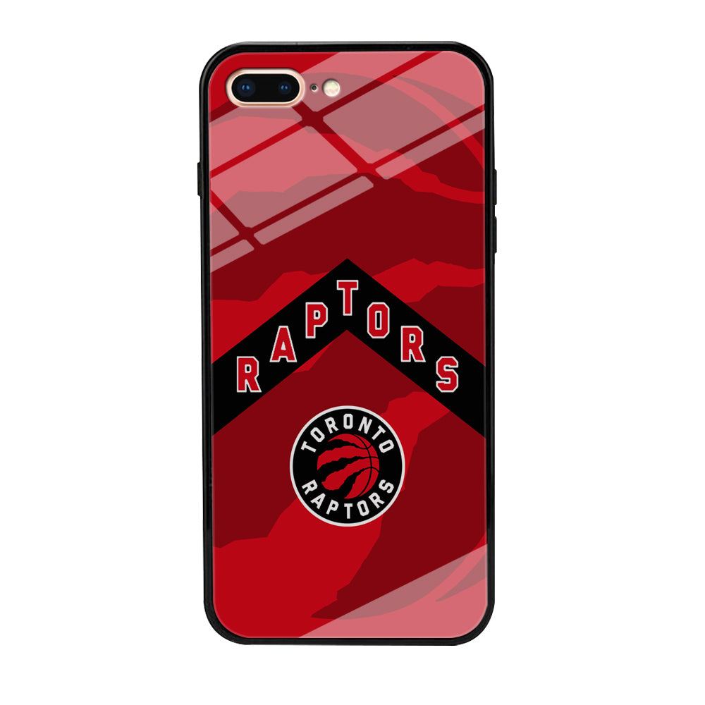 Toronto Raptors Black Triangle iPhone 8 Plus Case