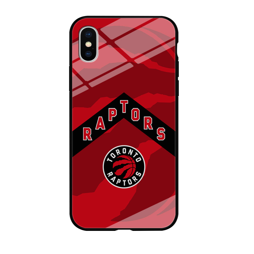 Toronto Raptors Black Triangle iPhone X Case