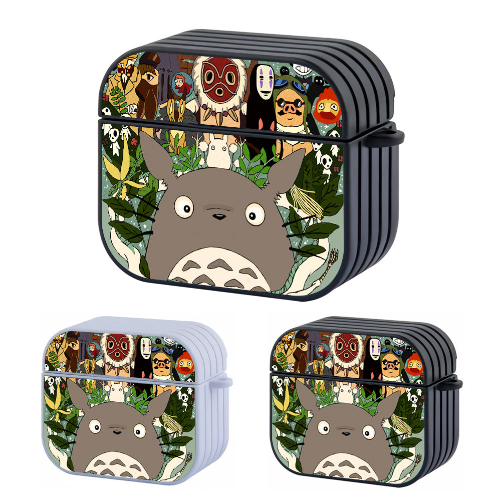 Totoro a Lot of Friend Hard Plastic Case Cover For Apple Airpods 3
