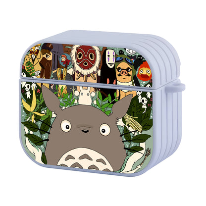 Totoro a Lot of Friend Hard Plastic Case Cover For Apple Airpods 3