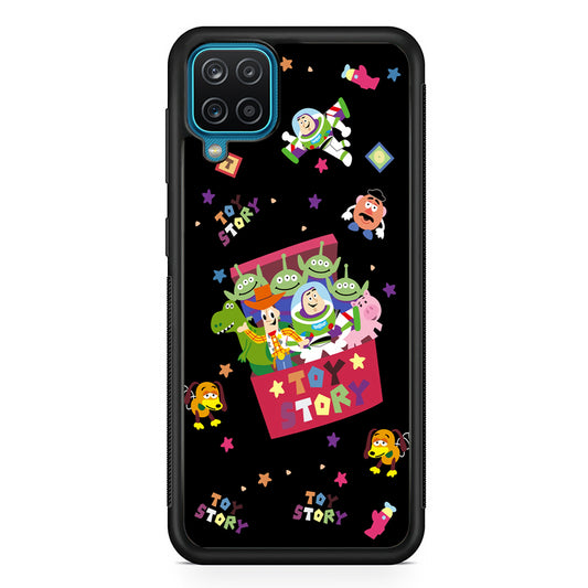 Toy Story Box of Tale Samsung Galaxy A12 Case