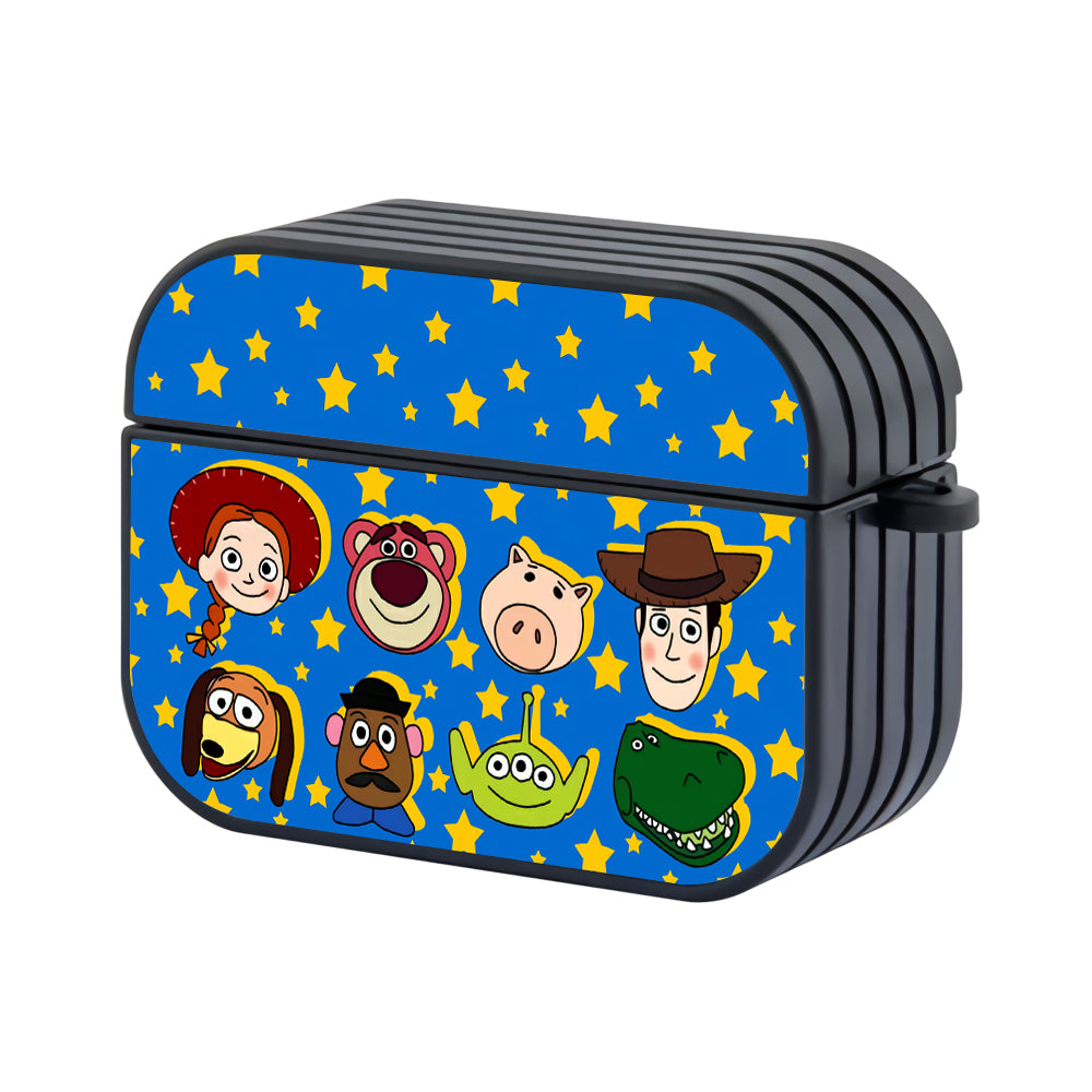 Toy Story The Face of Stars Hard Plastic Case Cover For Apple Airpods Pro