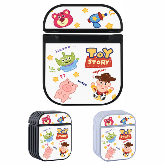 Toy Story Together be Happy Hard Plastic Case Cover For Apple Airpods