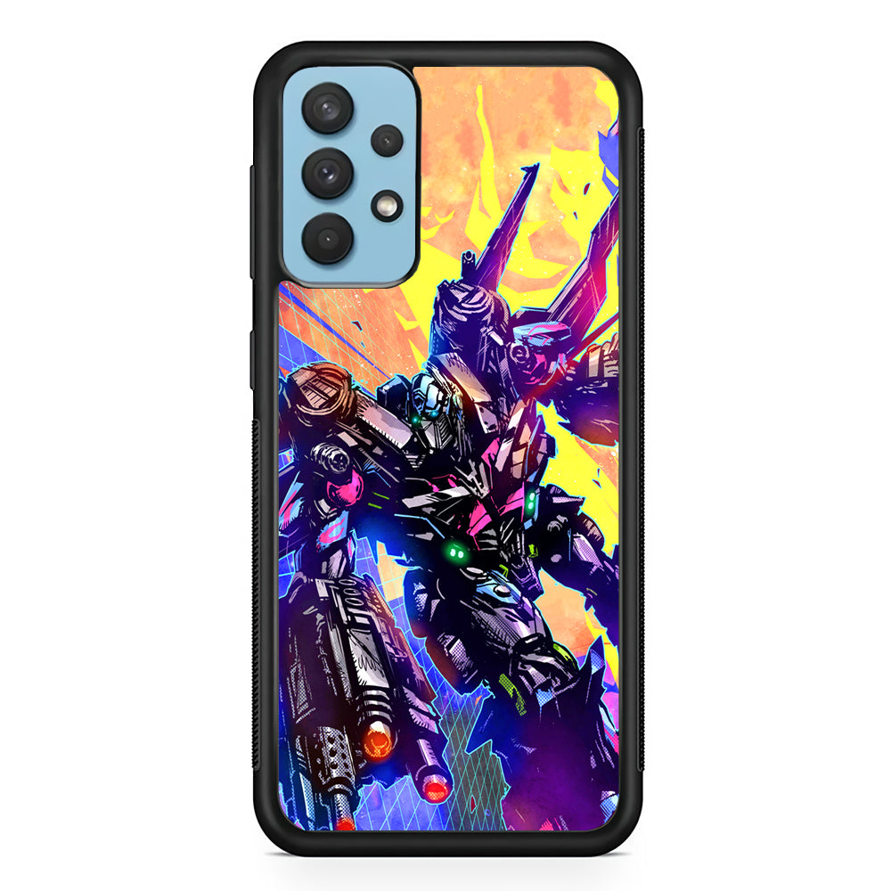 Transformers Attack from Optimus Samsung Galaxy A32 Case