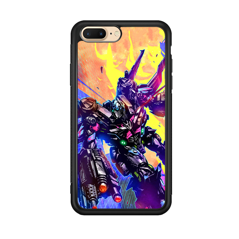 Transformers Attack from Optimus iPhone 8 Plus Case