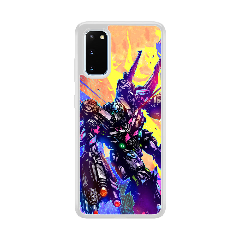 Transformers Attack from Optimus Samsung Galaxy S20 Case