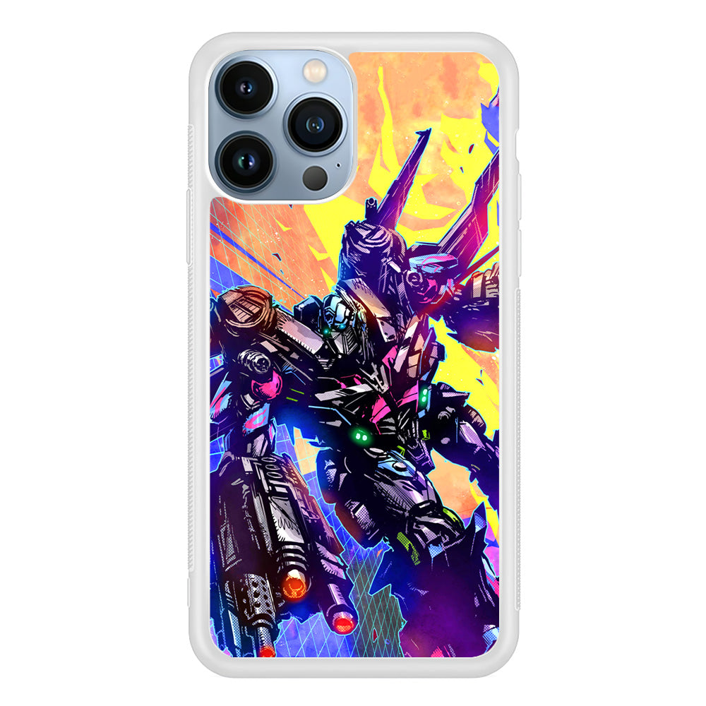 Transformers Attack from Optimus iPhone 13 Pro Case
