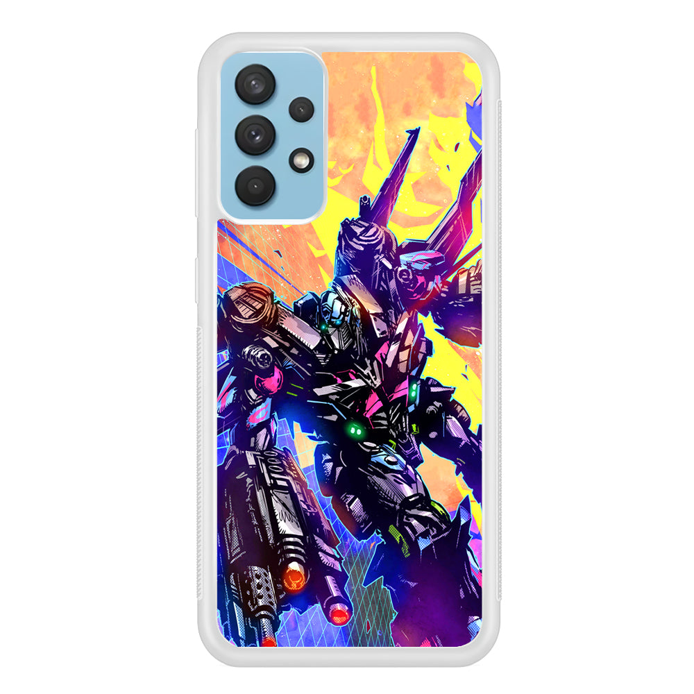 Transformers Attack from Optimus Samsung Galaxy A32 Case
