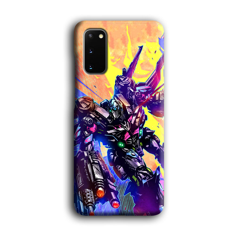Transformers Attack from Optimus Samsung Galaxy S20 Case