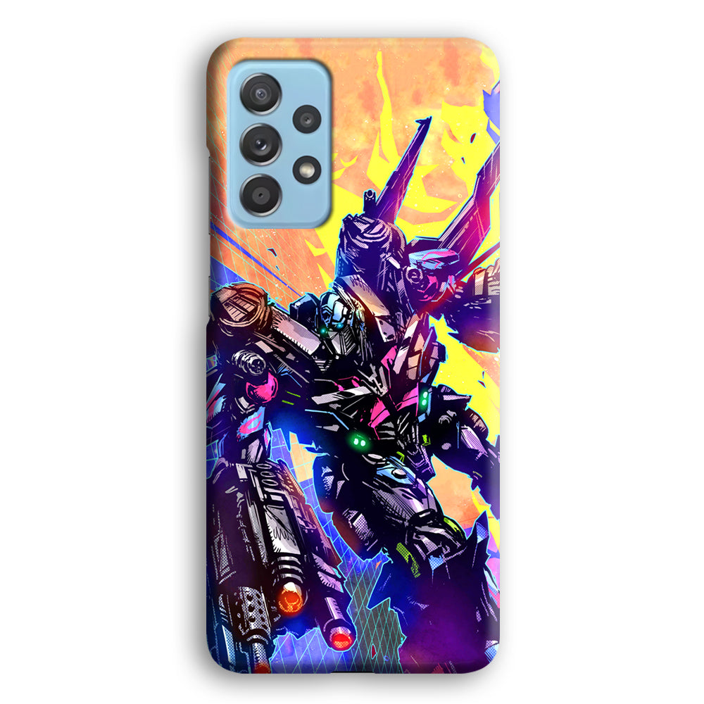 Transformers Attack from Optimus Samsung Galaxy A72 Case