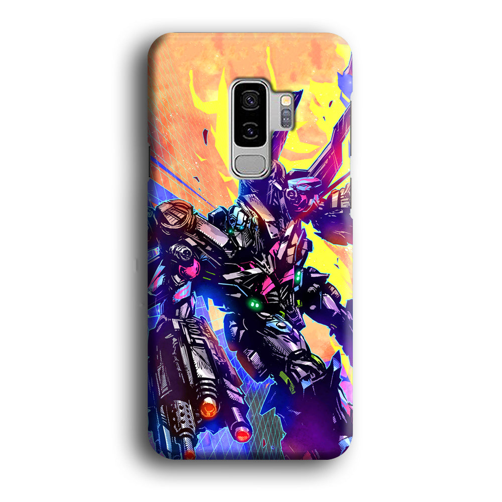 Transformers Attack from Optimus Samsung Galaxy S9 Plus Case